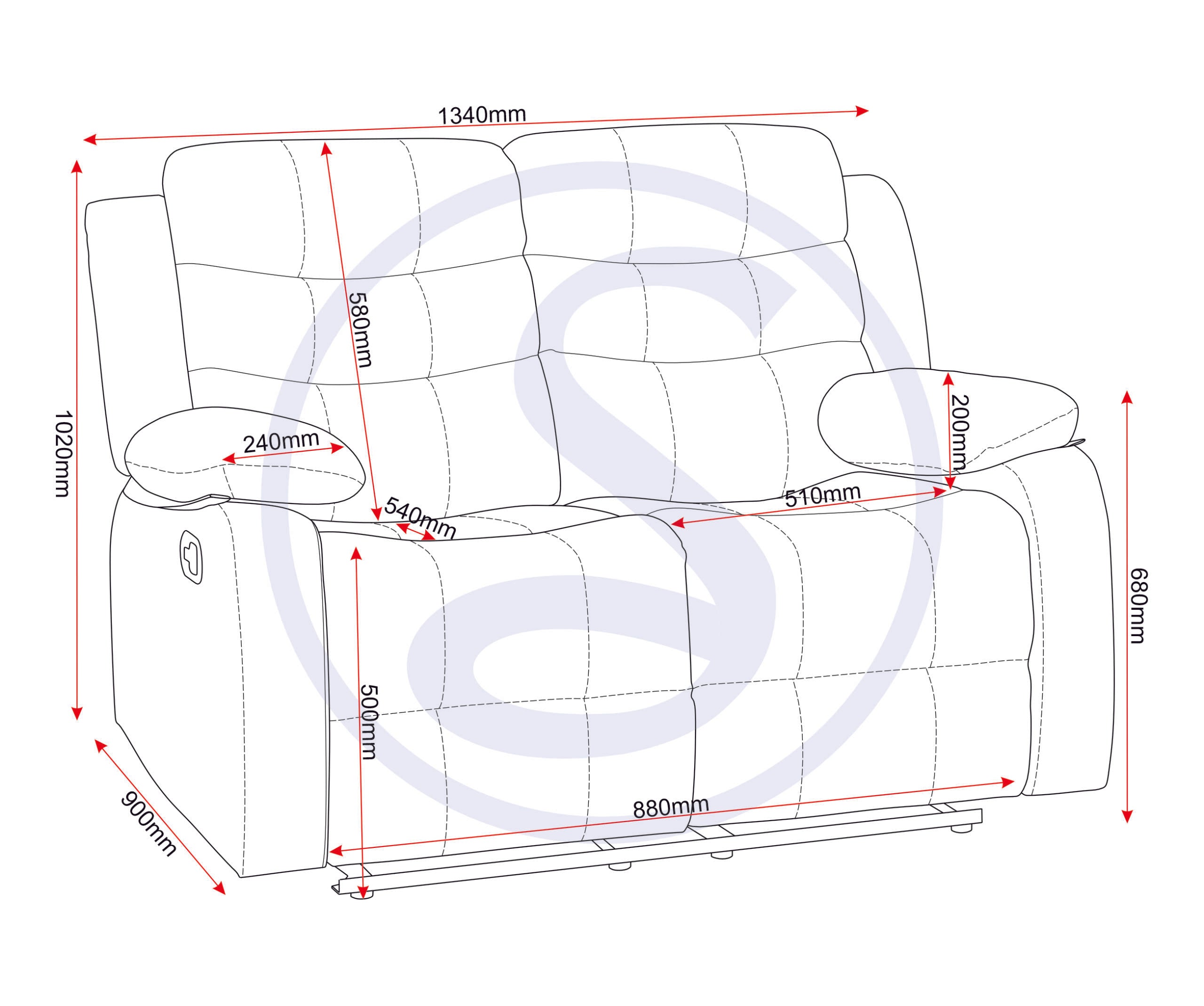 Roma 3+2 Suite - Grey Pu