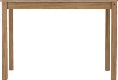 Santana 1+4 Dining Set - Light Oak/Rattan Effect