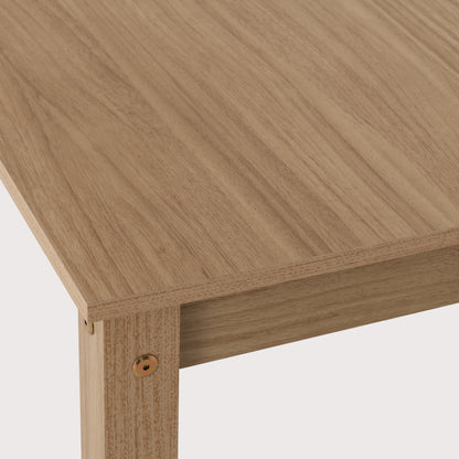 Santana 1+4 Dining Set - Light Oak/Rattan Effect