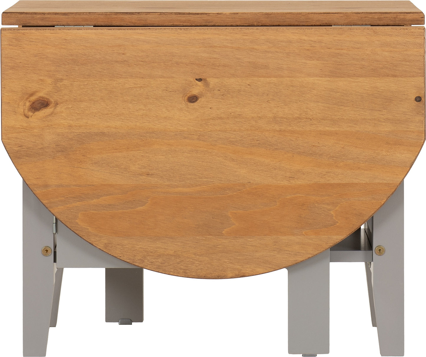 Santos Drop Leaf Coffee Table - Grey Slate/Distressed Waxed Pine
