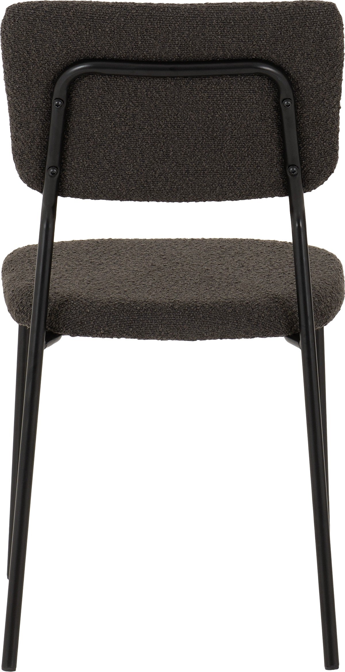 Sheldon Dining Chair (X4 Per Box) - Grey Boucle Fabric