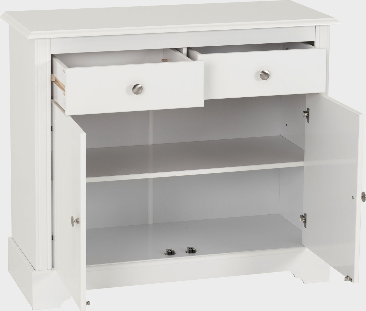 Stratford 2 Door 2 Drawer Sideboard - White