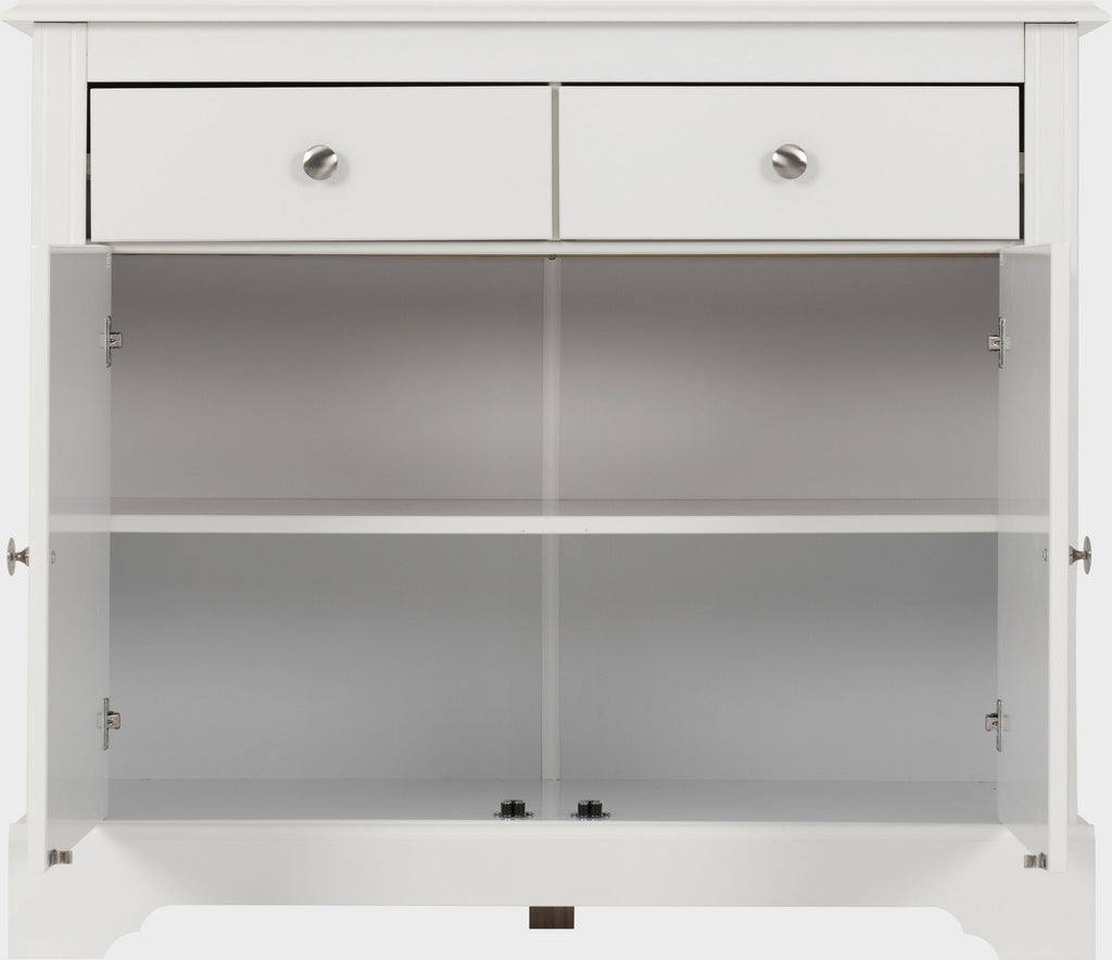 Stratford 2 Door 2 Drawer Sideboard - White