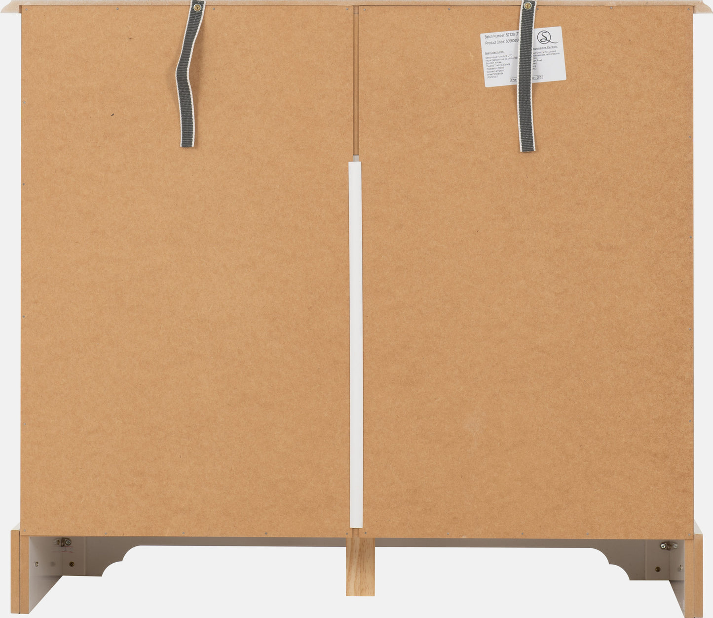 Stratford 2 Door 2 Drawer Sideboard - White