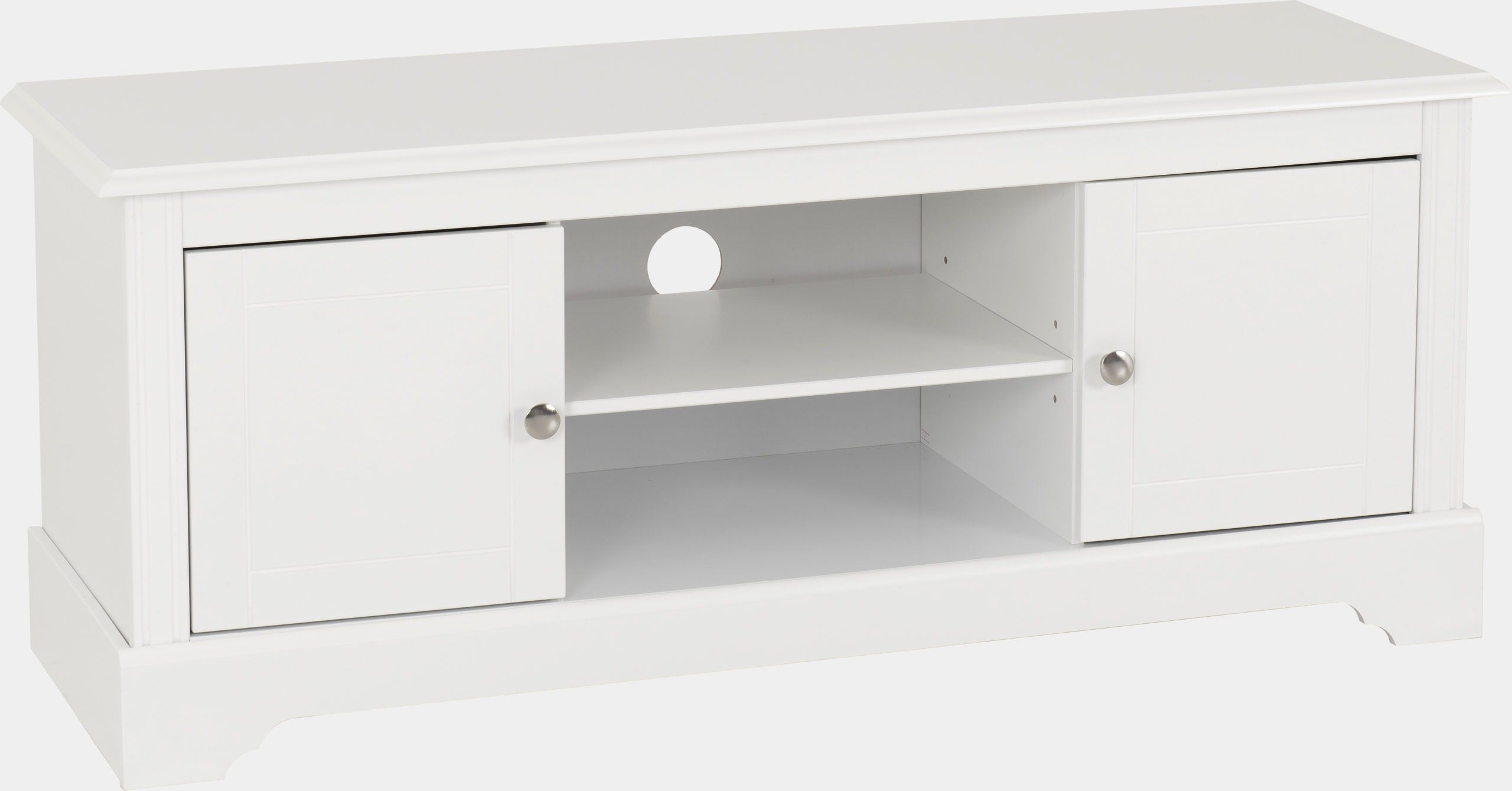 Stratford 2 Door Tv Unit - White