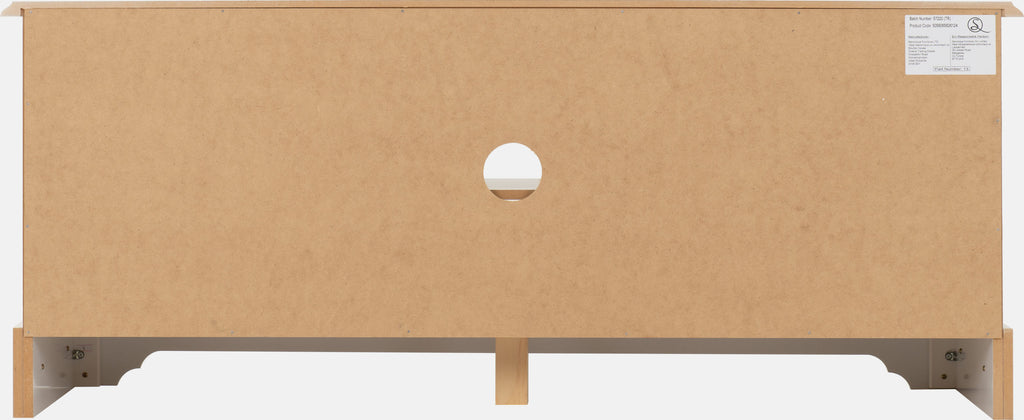 Stratford 2 Door Tv Unit - White