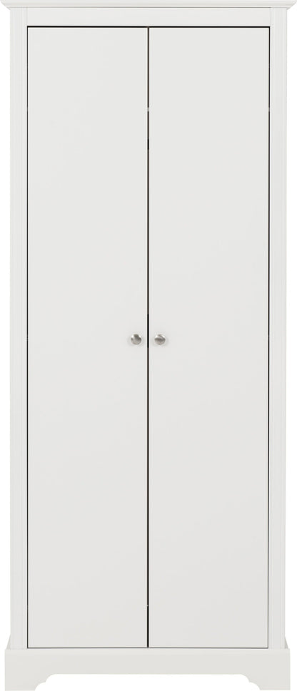 Stratford 2 Door Wardrobe - White