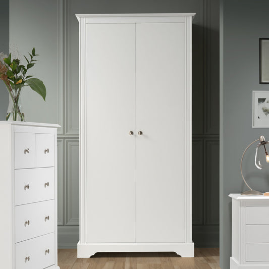 Stratford 2 Door Wardrobe - White