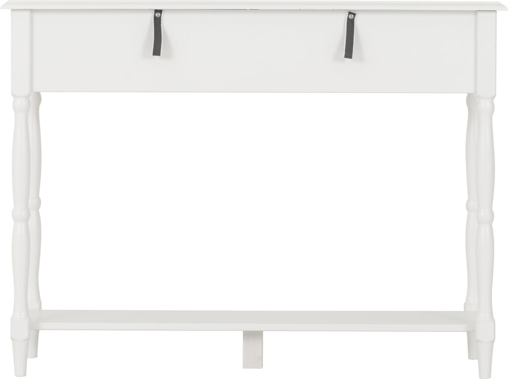 Stratford 2 Drawer Console Table - White