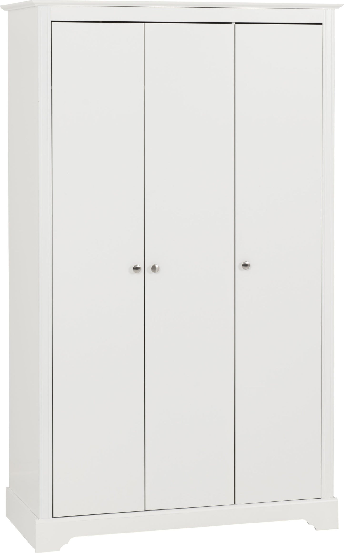 Stratford 3 Door Wardrobe - White