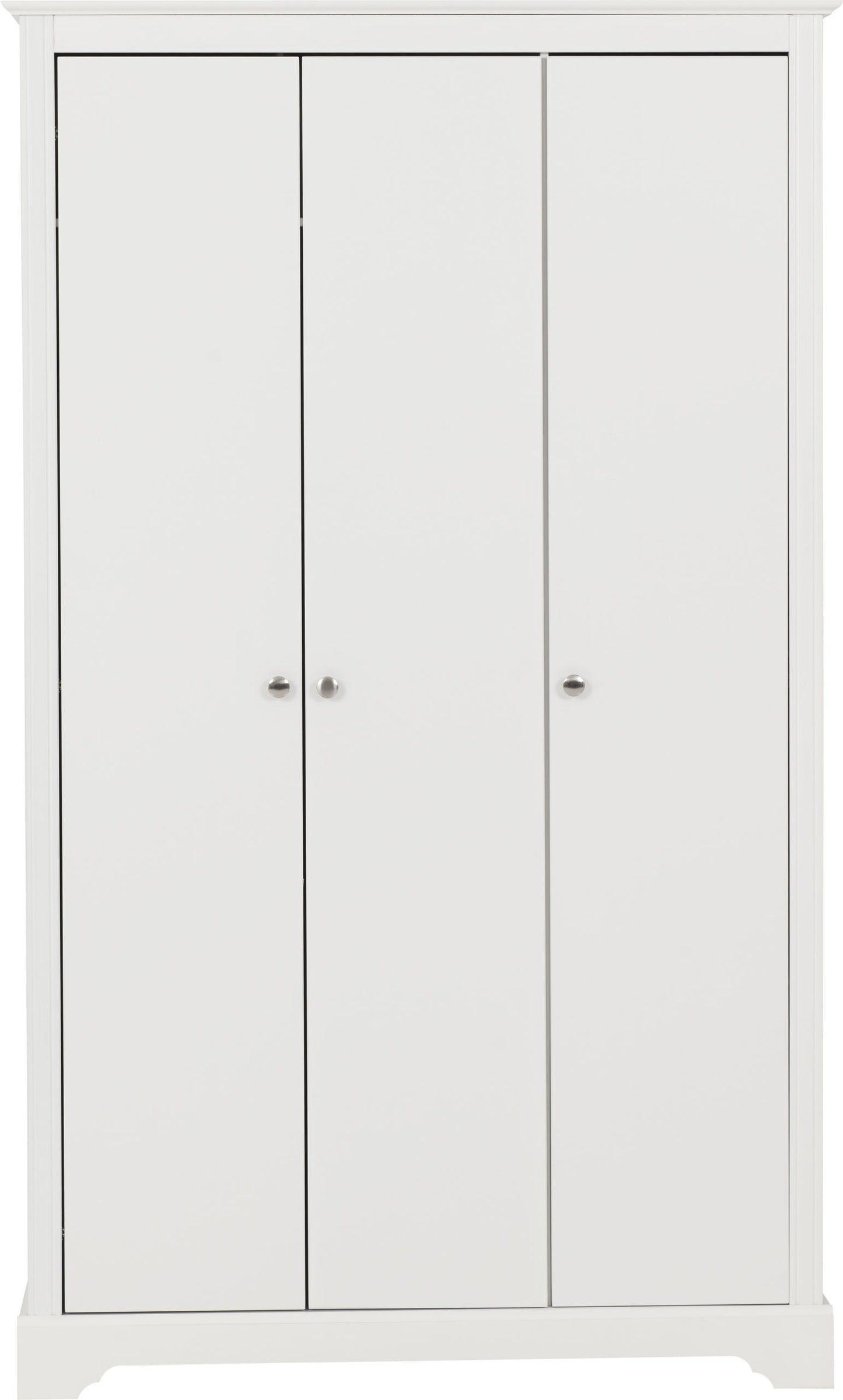 Stratford 3 Door Wardrobe - White