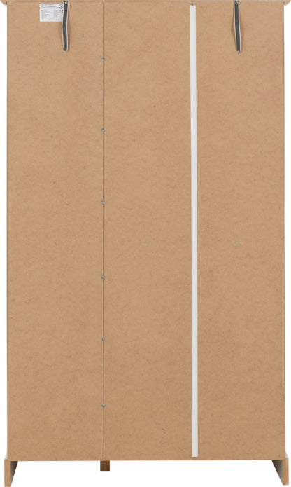 Stratford 3 Door Wardrobe - White
