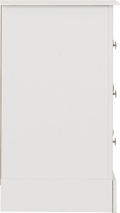 Stratford 3 Drawer Chest - White