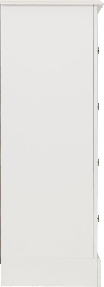 Stratford 3+2 Drawer Chest - White