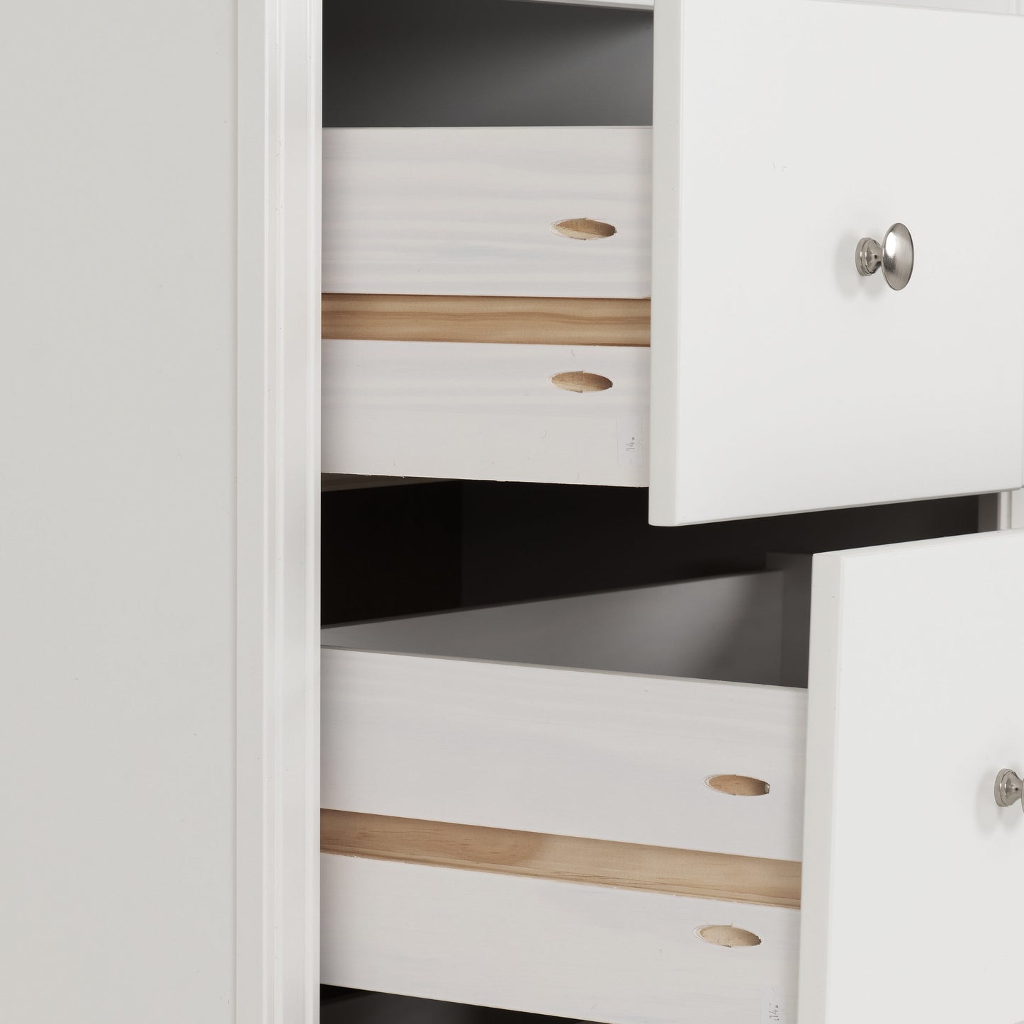 Stratford 3+2 Drawer Chest - White