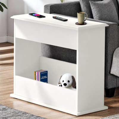 Stratford Sofa End Table - White