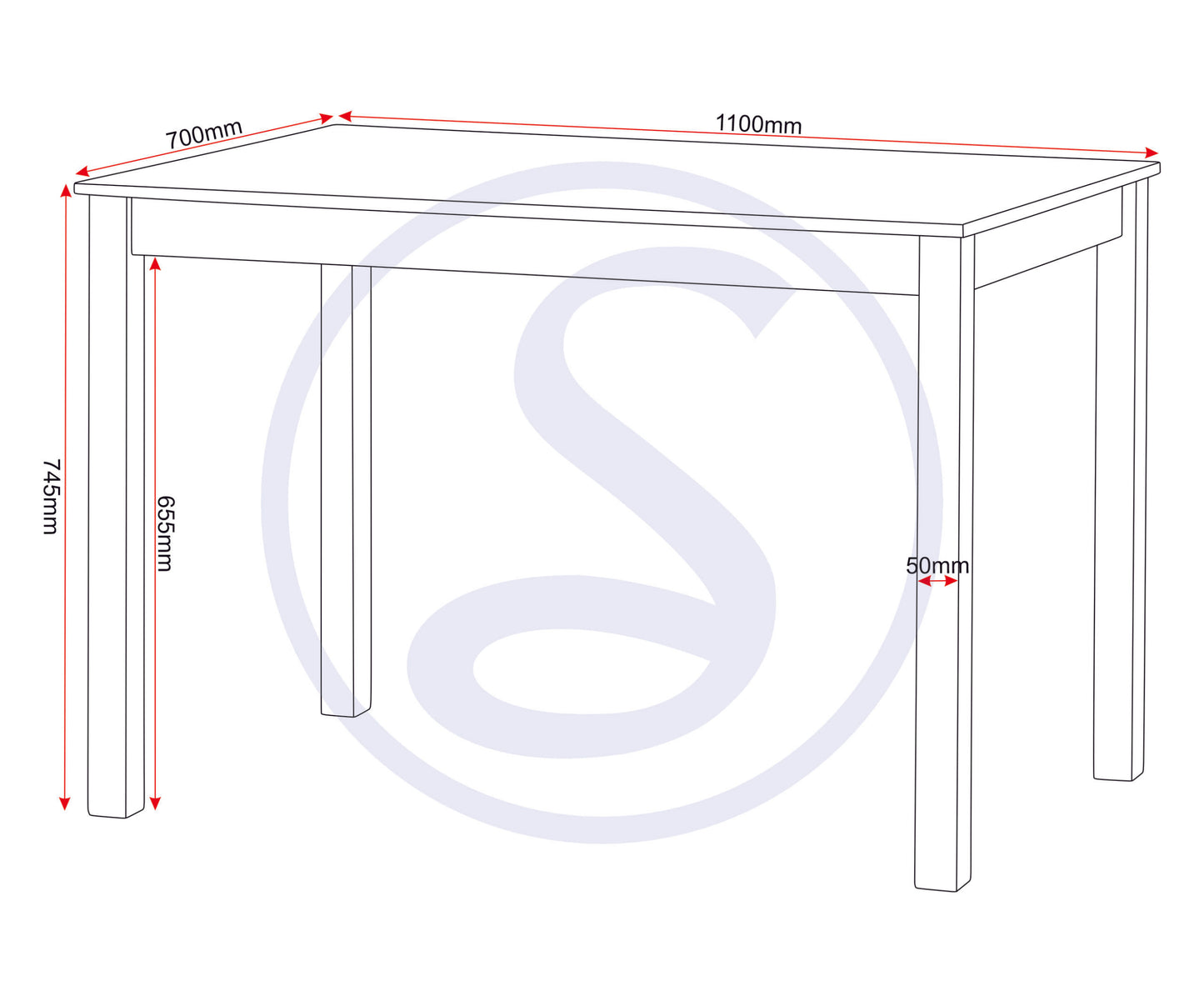 Santana 1+4 Dining Set - Light Oak/Rattan Effect