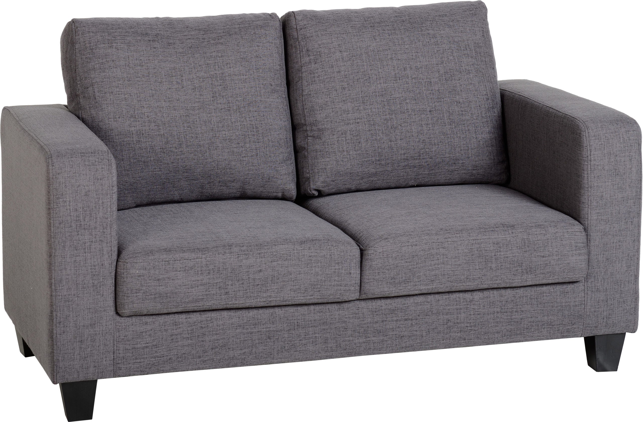 Tempo Two Seater Sofa - Grey Fabric