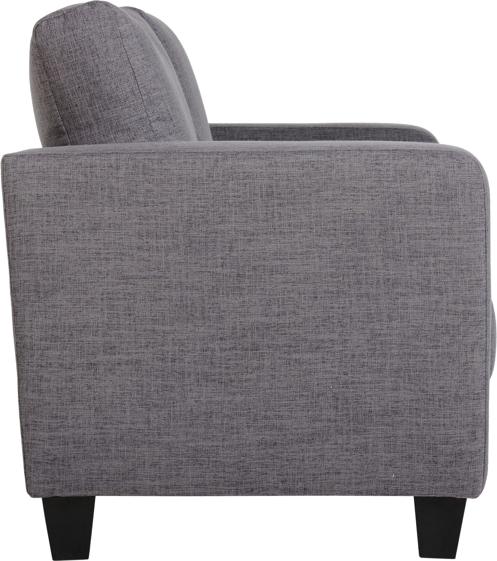Tempo Two Seater Sofa - Grey Fabric