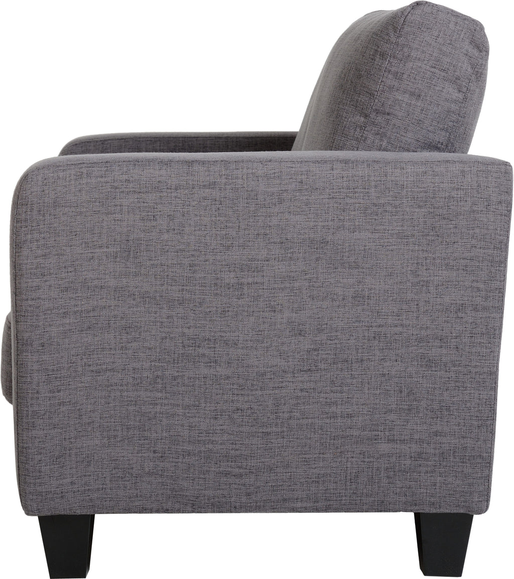 Tempo Two Seater Sofa - Grey Fabric