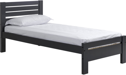 Toledo 3' Bed - Dark Grey