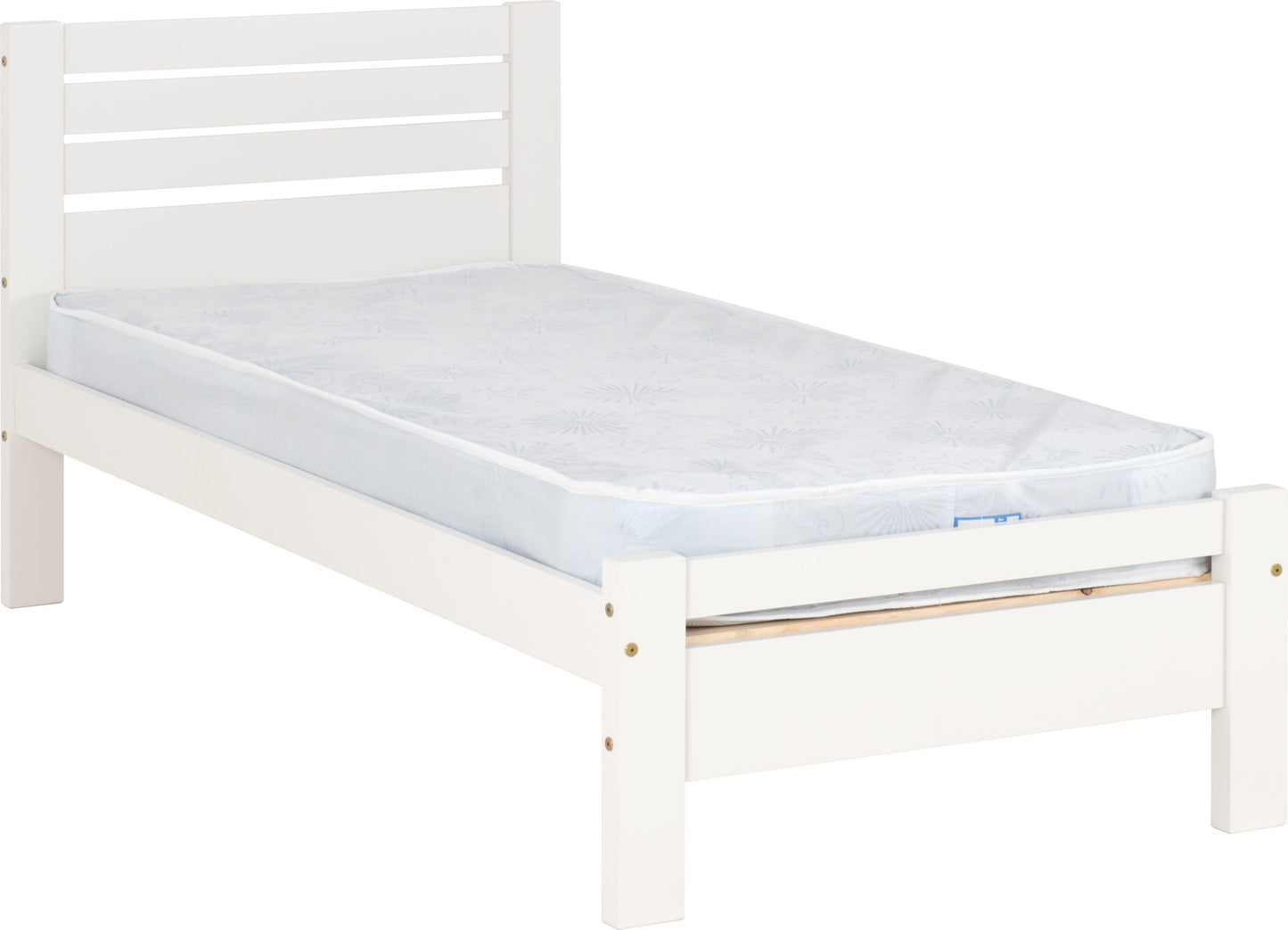 Toledo 3' Bed - White