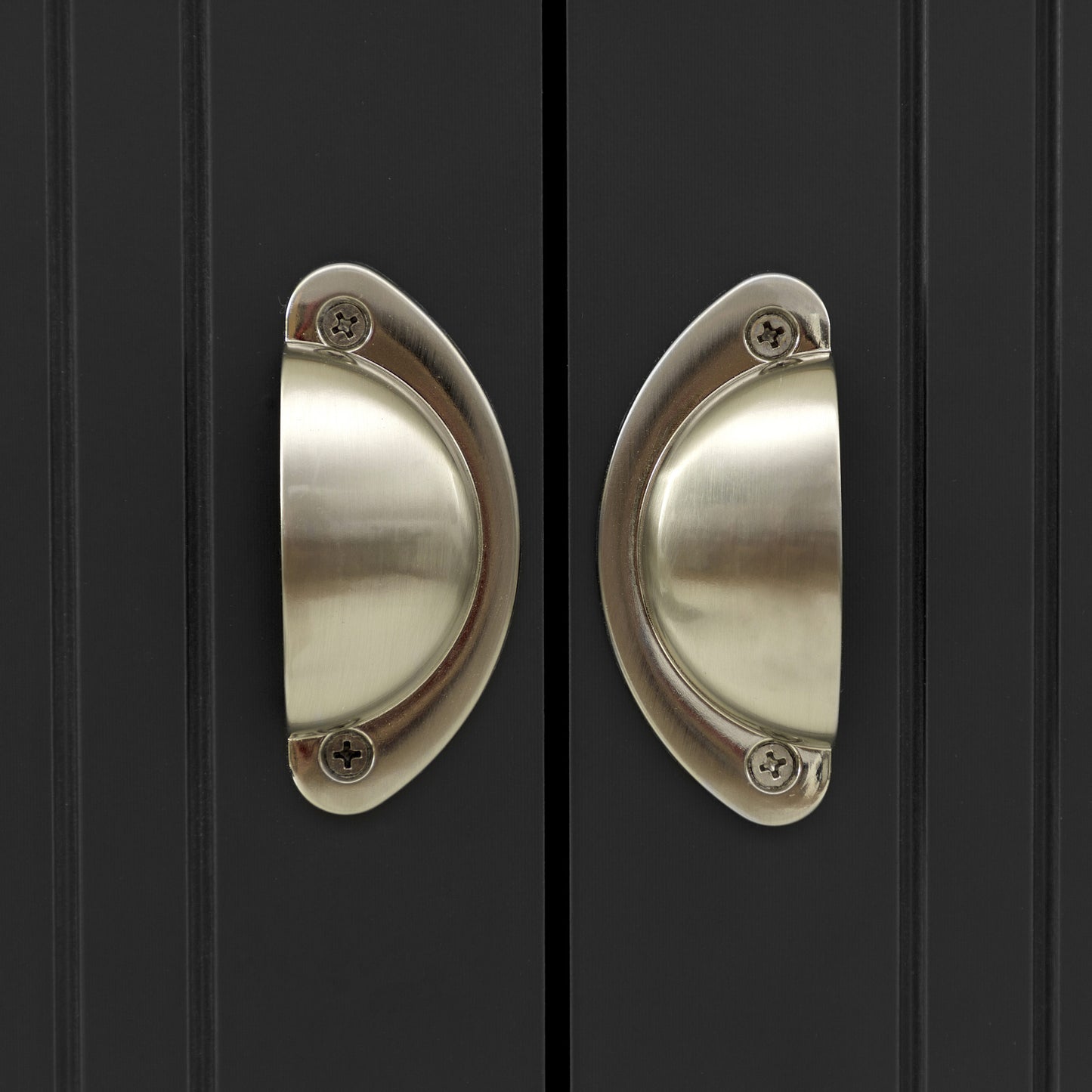Toledo 3 Door Wardrobe - Grey/Oak Effect
