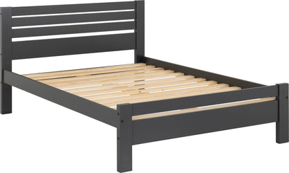 Toledo 5' Bed - Dark Grey