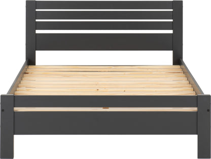 Toledo 5' Bed - Dark Grey