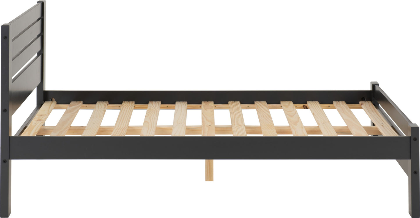 Toledo 5' Bed - Dark Grey