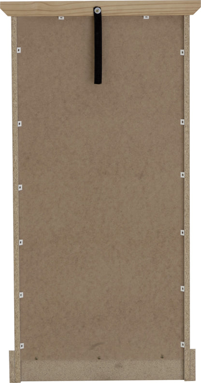 Toledo 5 Drawer Narrow Chest - White/Oak Effect