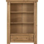 Tortilla 1 Drawer Bookcase - Distressed Waxed Pine