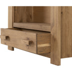 Tortilla 1 Drawer Bookcase - Distressed Waxed Pine