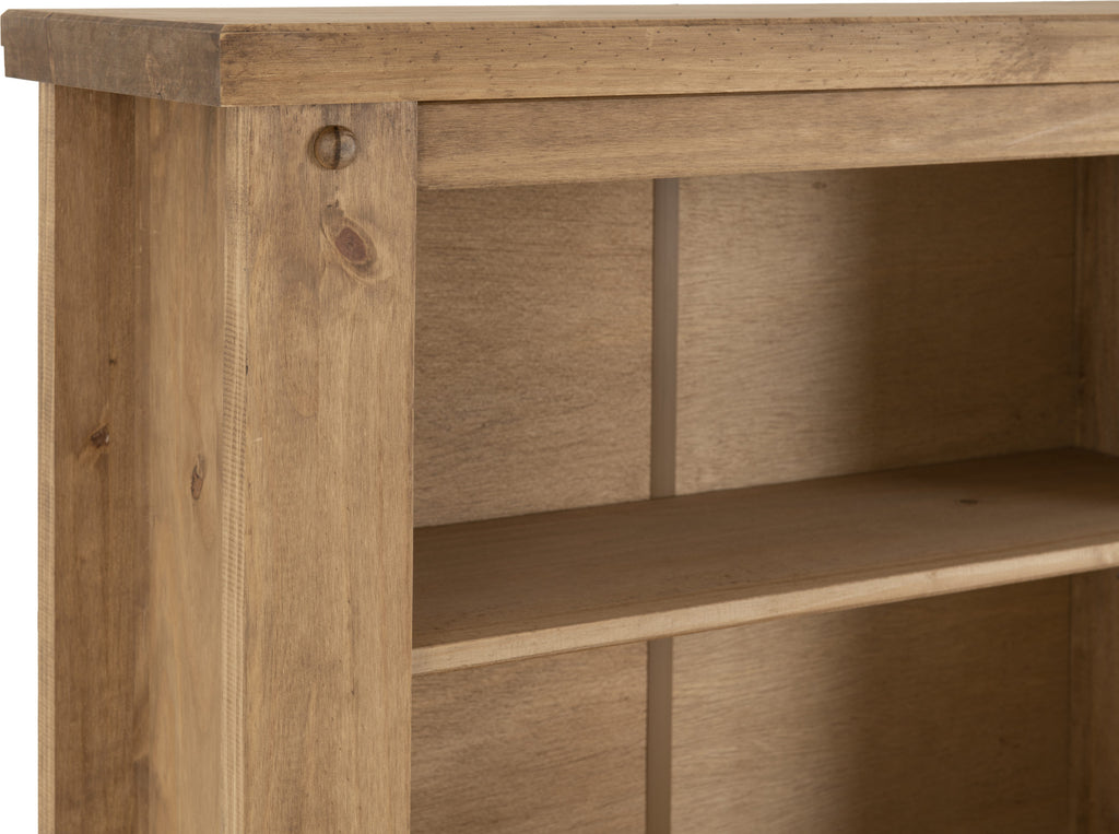 Tortilla 1 Drawer Bookcase - Distressed Waxed Pine