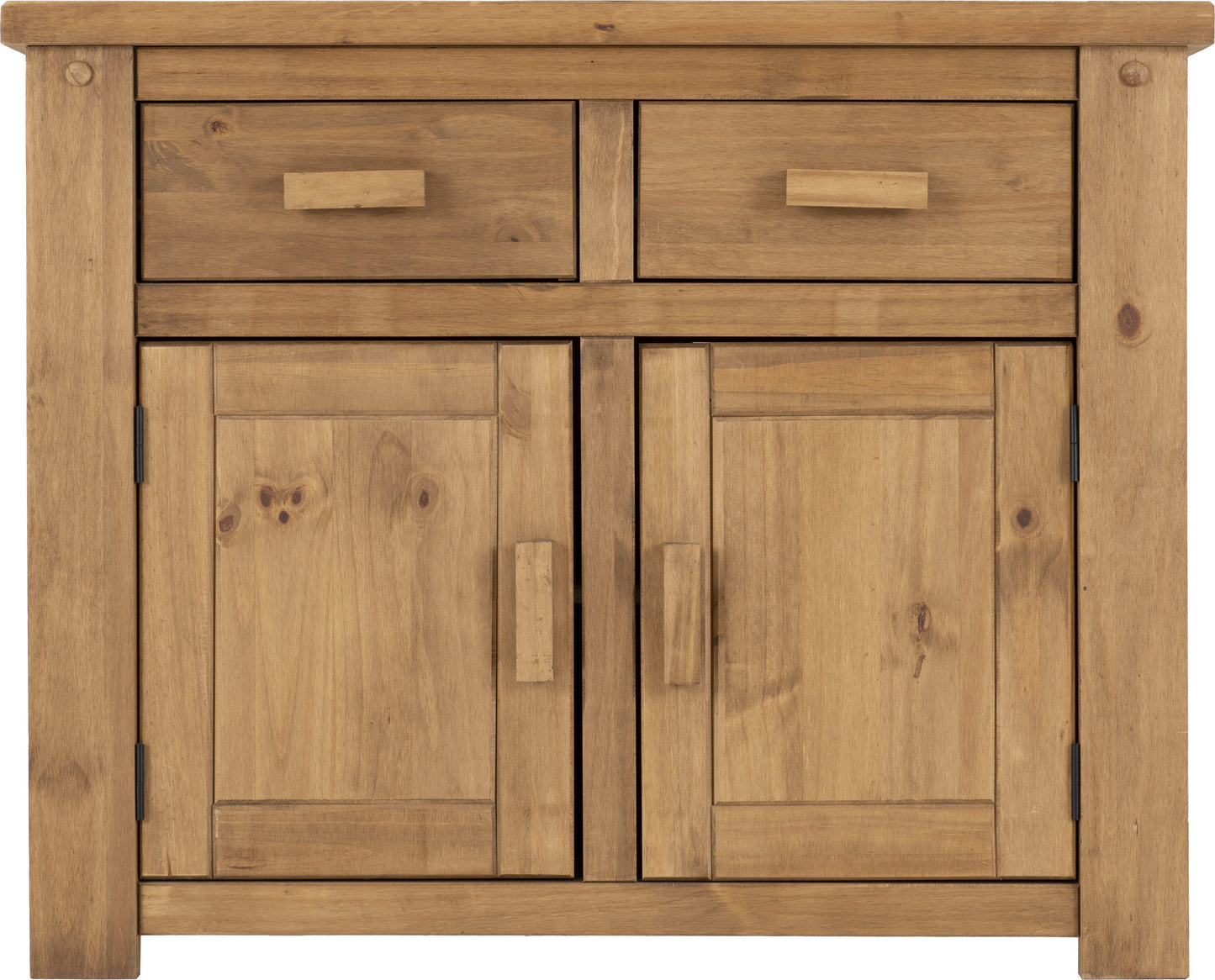 Tortilla 2 Door 2 Drawer Sideboard - Distressed Waxed Pine