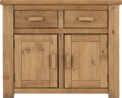Tortilla 2 Door 2 Drawer Sideboard - Distressed Waxed Pine