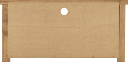Tortilla Flat Screen Tv Unit - Distressed Waxed Pine