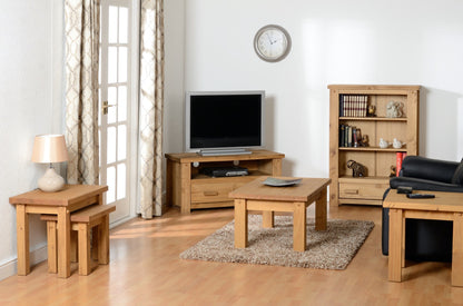 Tortilla Flat Screen Tv Unit - Distressed Waxed Pine