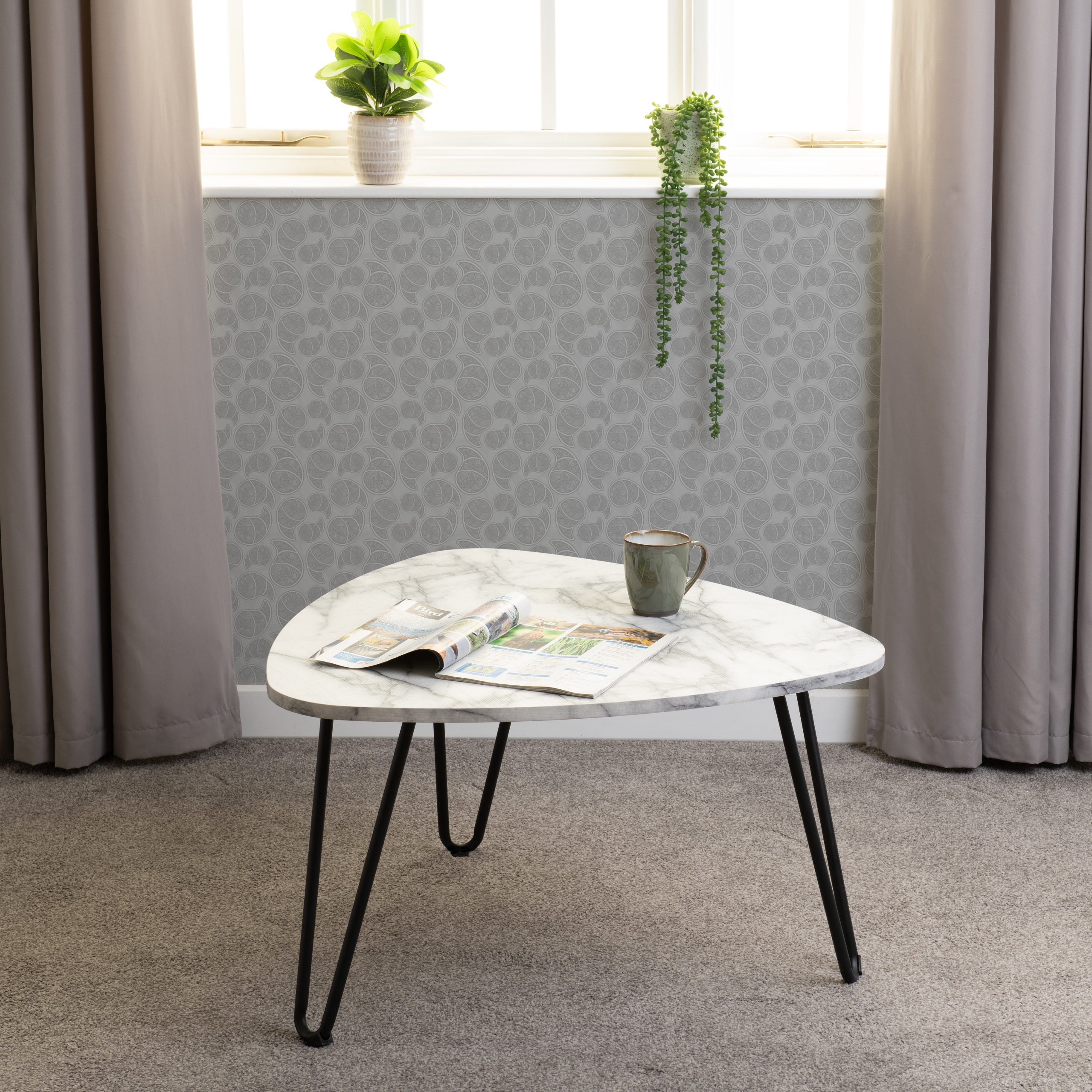 Trieste Coffee Table - Marble Effect