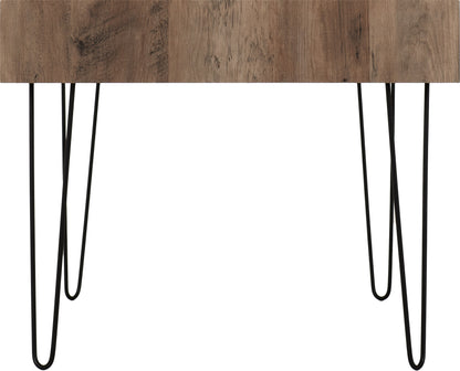 Troy Coffee Table - Medium Oak Effect/Black