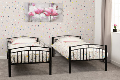 Ventura 3' Bunk Bed - Black