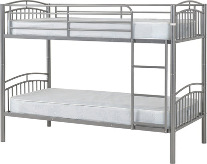 Ventura 3' Bunk Bed - Silver