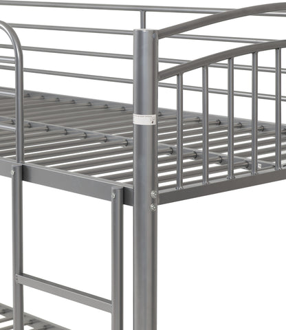 Ventura 3' Bunk Bed - Silver