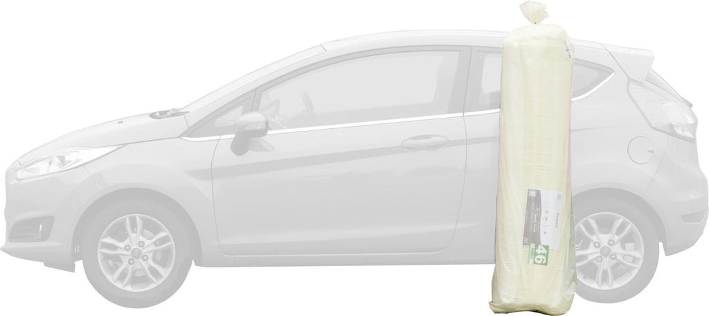 Venus 4' (Small Double) Memory Cool Rolled Mattress - White Fabric