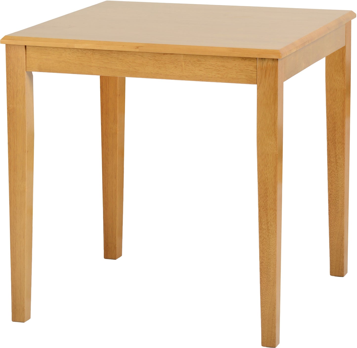 Vienna Dining Set (X2 Chairs) - Medium Oak/Brown Pu