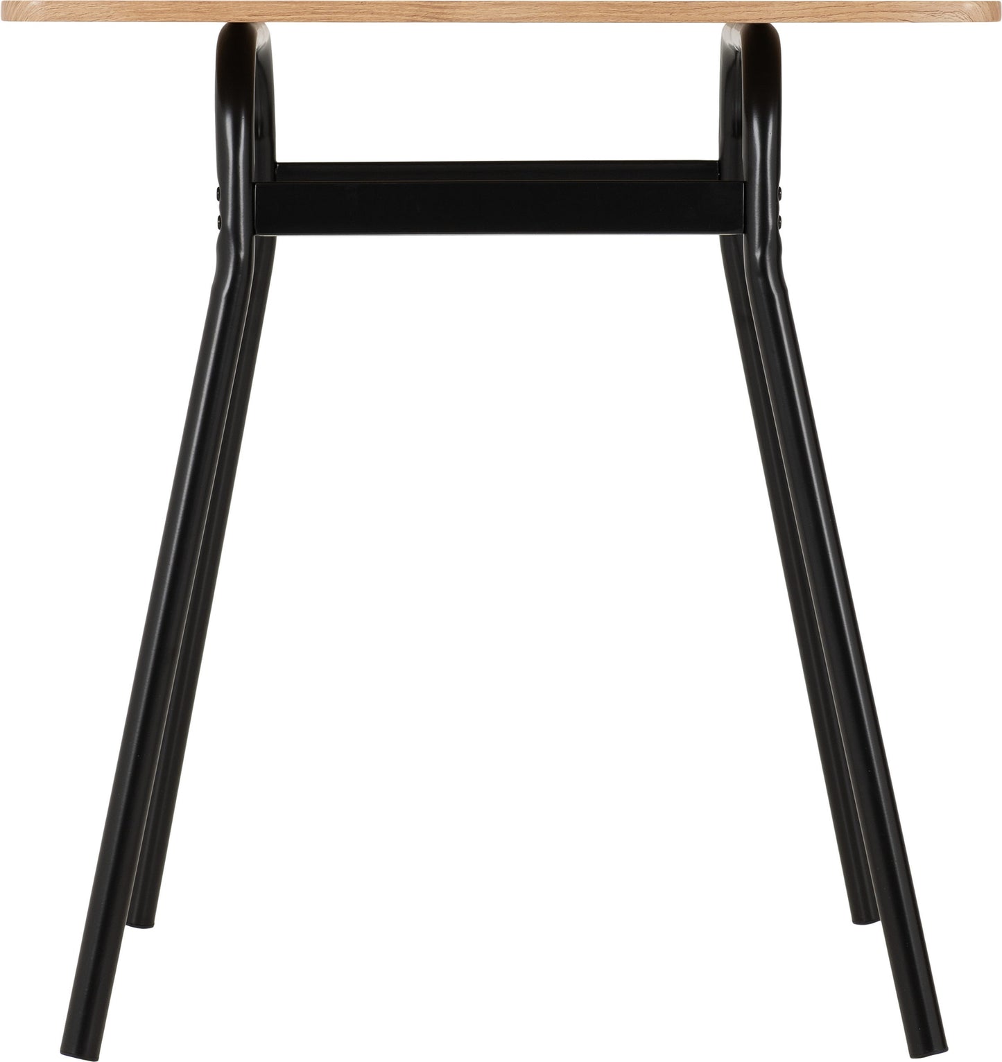 Warren 1+2 Dining Set - Russet Oak Effect/Black