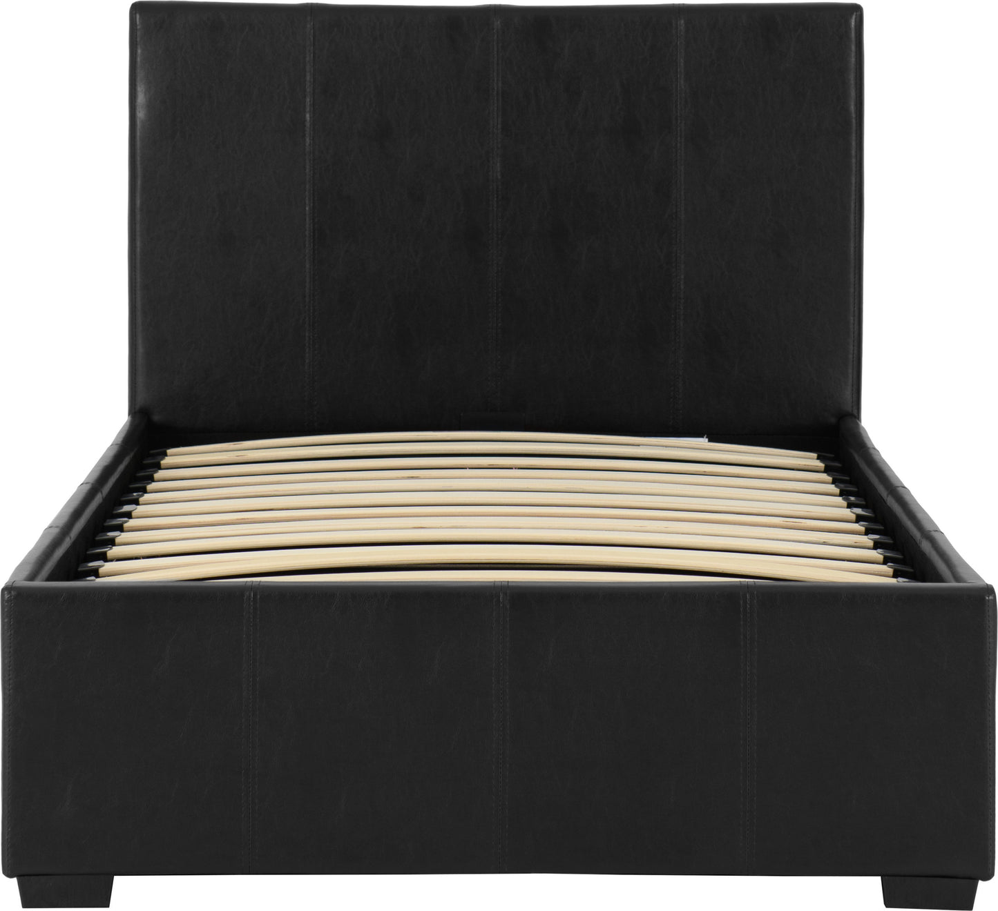 Waverley 3' Storage Bed - Black Pu