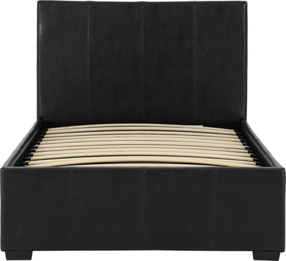 Waverley 3' Storage Bed - Black Pu