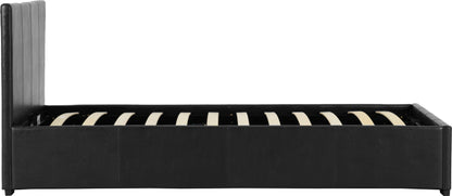Waverley 3' Storage Bed - Black Pu