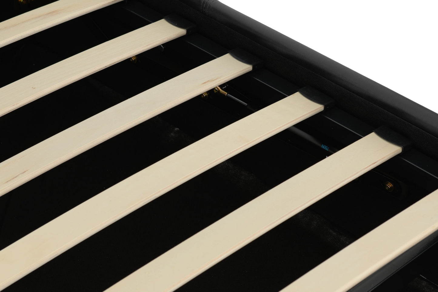 Waverley 3' Storage Bed - Black Pu